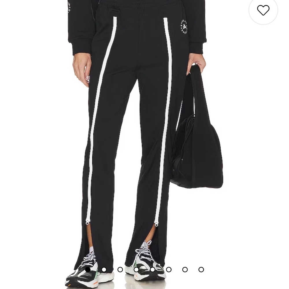 Stella McCartney by Adidas jogger pants zip front NWT